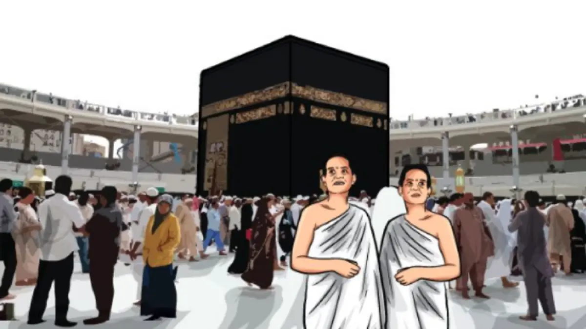 Ilustrasi haji. (Istimewa)