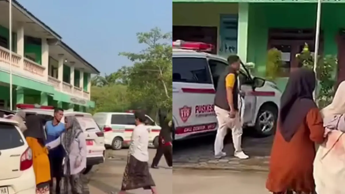 Kasus keracunan MBG di beberapa Ponpes di Demak, Jawa Tengah. (Instagram/demakhariini)