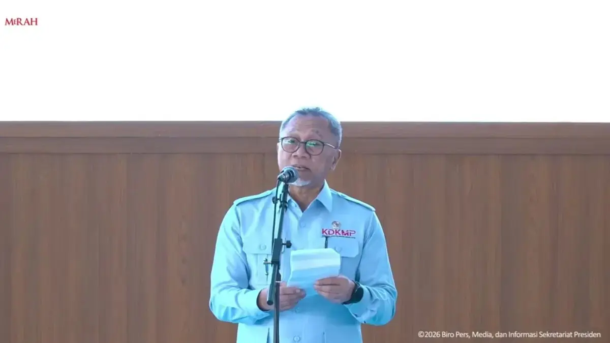 Menteri Koordinator bidang Pangan, Zulkifli Hasan (YouTube Setpres)