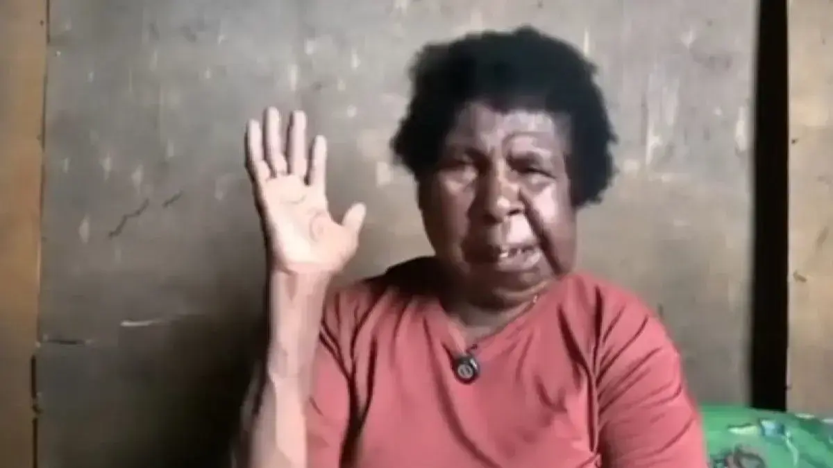 Tokoh perempuan adat dan pejuang lingkungan dari Merauke, Papua Selatan, Yasinta Moiwend alias Mama Sinta (Antara/HO istimewa)