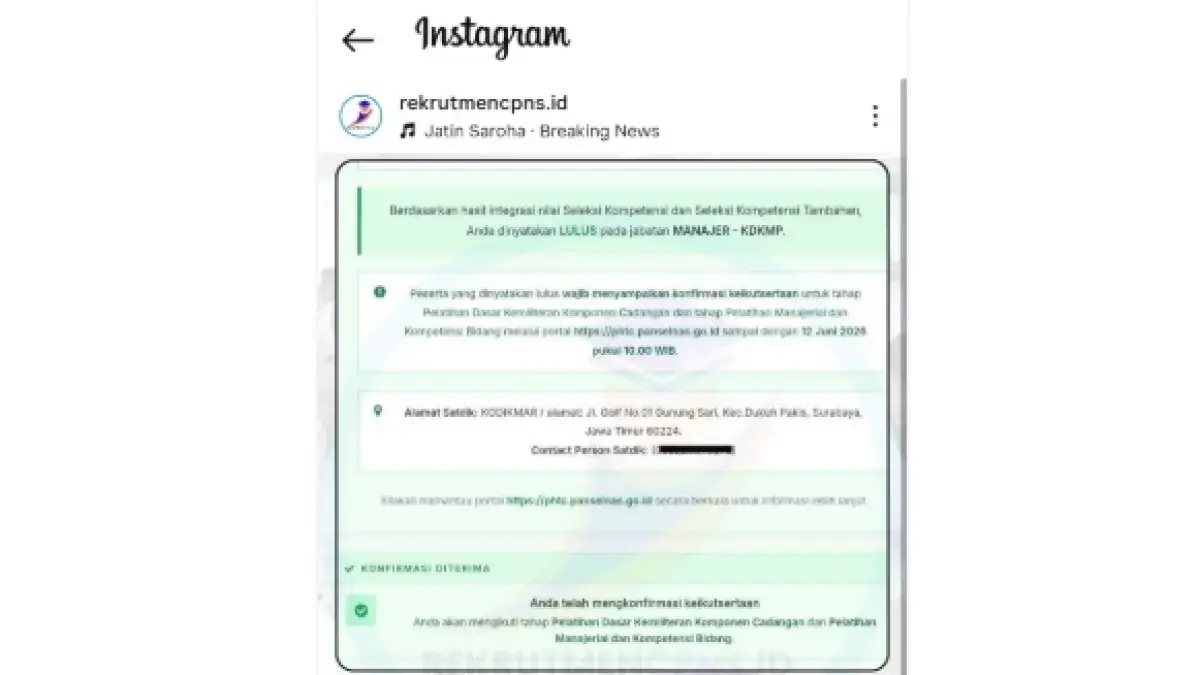 Menteri Sekretaris Negara Prasetyo Hadi. (Bakom RI)