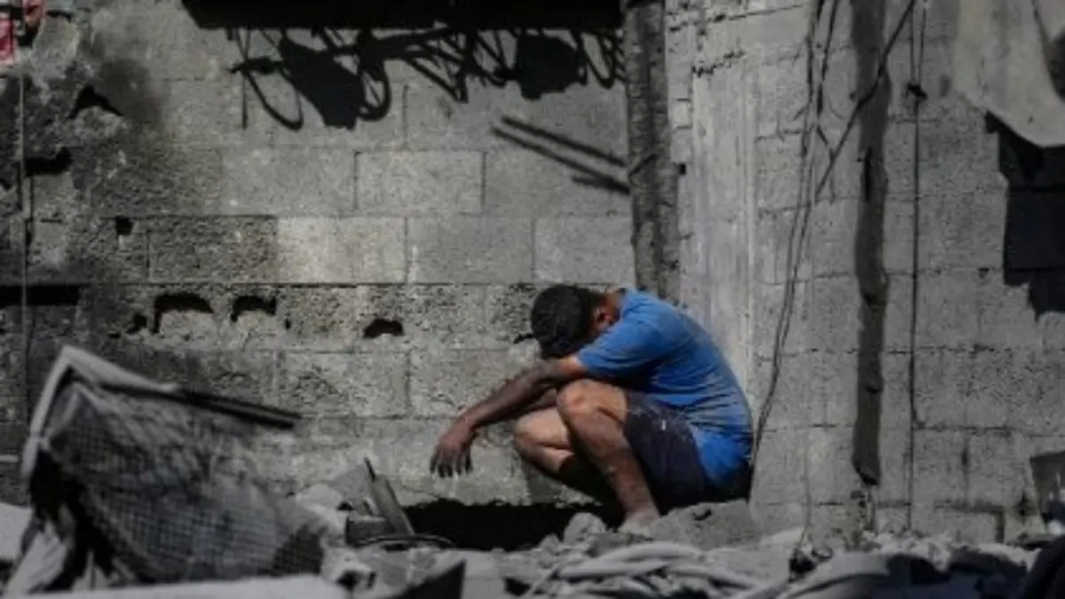 Ilustrasi: dampak serangan terbaru Israel di Gaza Palestina. (ANSA)