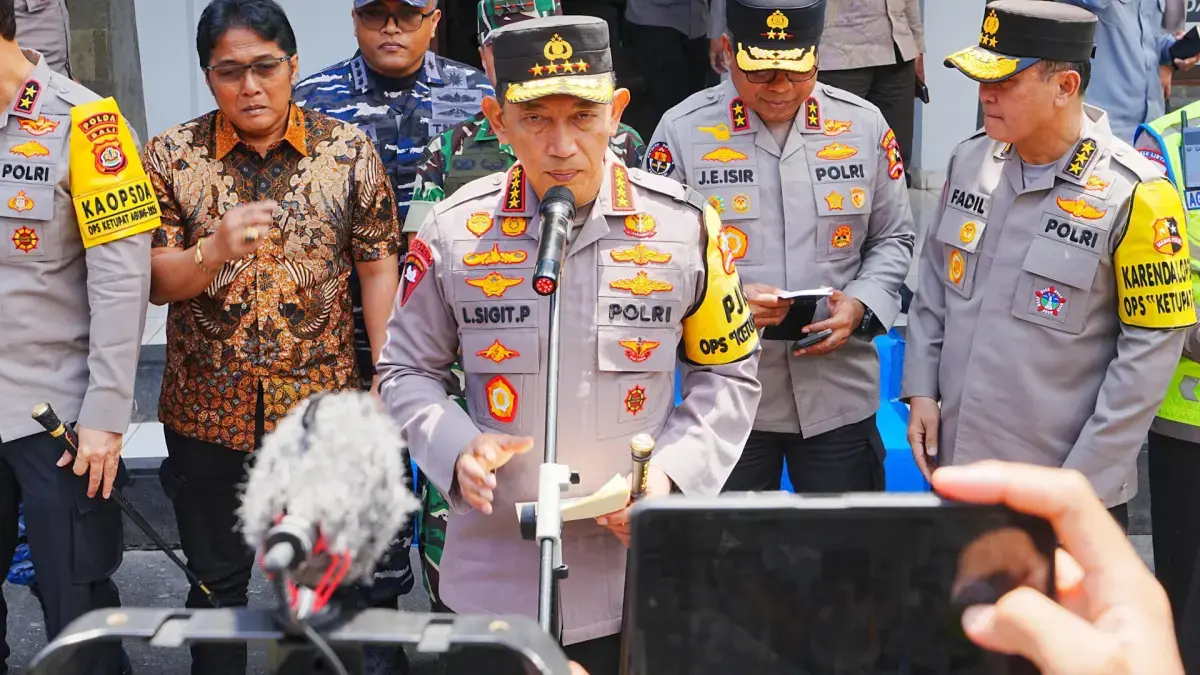 Kapolri Listyo Sigit Prabowo. (Mabes Polri)
