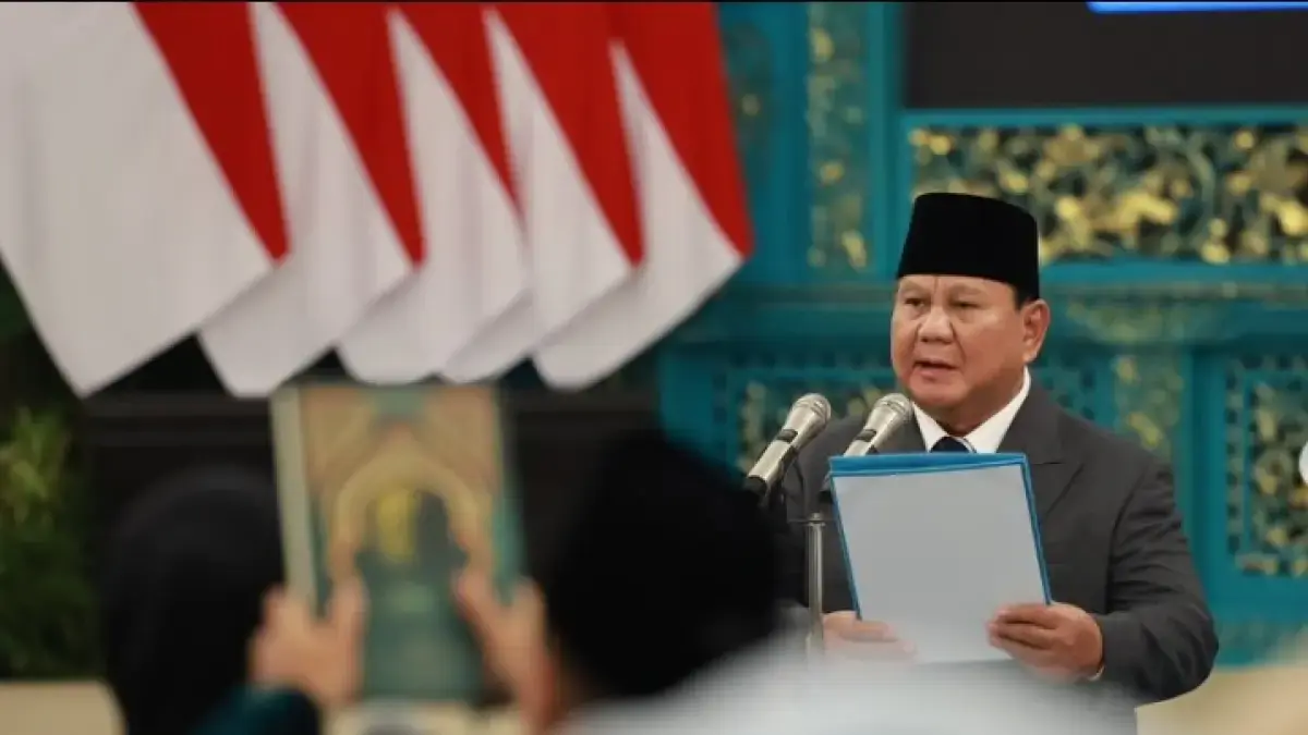 Presiden Prabowo Subianto. (Istimewa)
