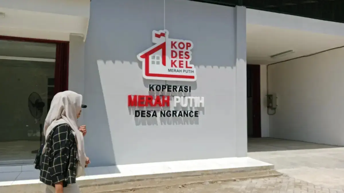 Ilustrasi bangunan Kopdes Merah Putih. (dok. JawaPos.com)