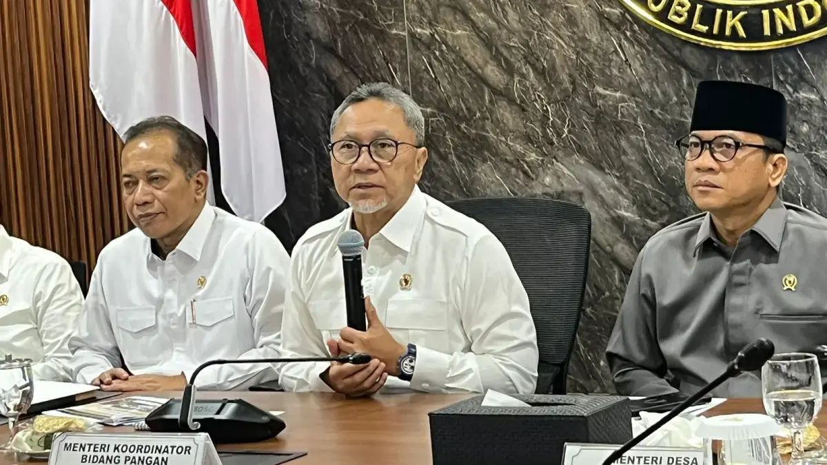 Menteri Koordinator bidang Pangan Zulkifli Hasan. (Nurul F/JawaPos.com)