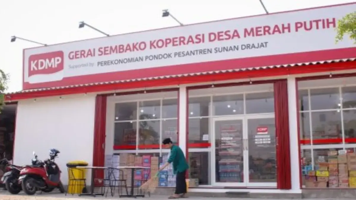 Ilustrasi koperasi desa merah putih (KDMP). (Dokumentasi Jawa Pos)