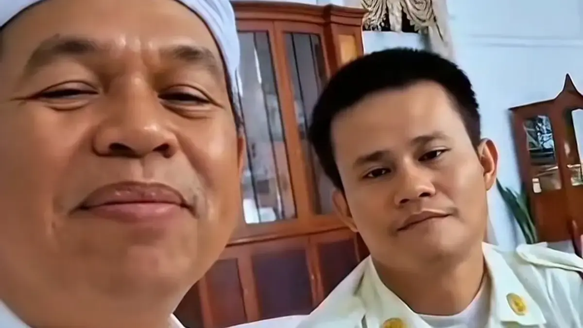 Pertemuan Dedi Mulyadi dengan Fiktor Harefa. (Instagram/dedimulyadi71)