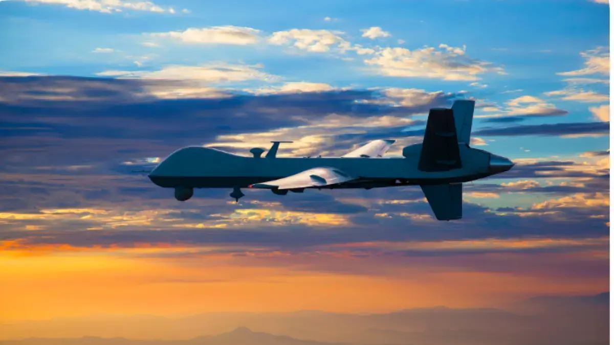 Ilustrasi Drone MQ-9 Reaper. (GENERAL ATOMICS AERONAUTICAL).