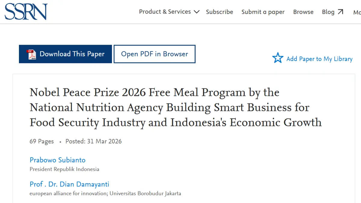 Paper Nobel MBG