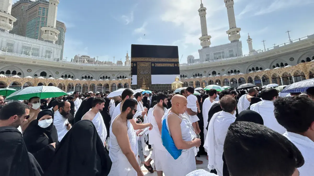 Ilustrasi Jamaah umrah. (Bayu Putra/JawaPos.com)