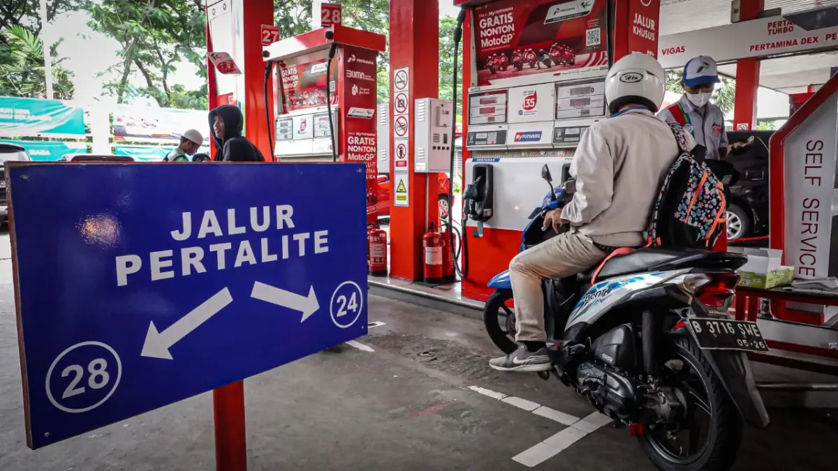 Ilustrasi: BBM Pertalite. (Dok. Pertamina)
