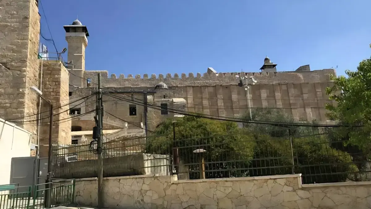 Ilustrasi Masjid Ibrahimi di Hebron, Tepi Barat, Palestina. (IslamicLandmarks)