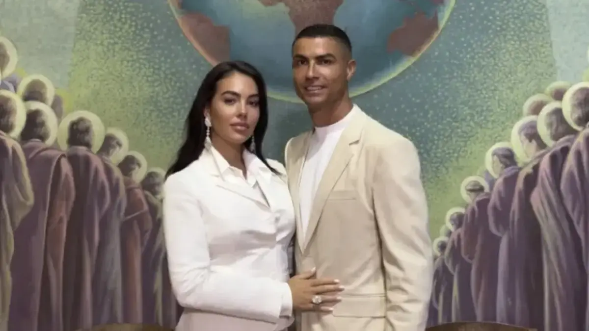 Pernikahan Georgina Rodriguez dan Cristiano Ronaldo (Vogue)