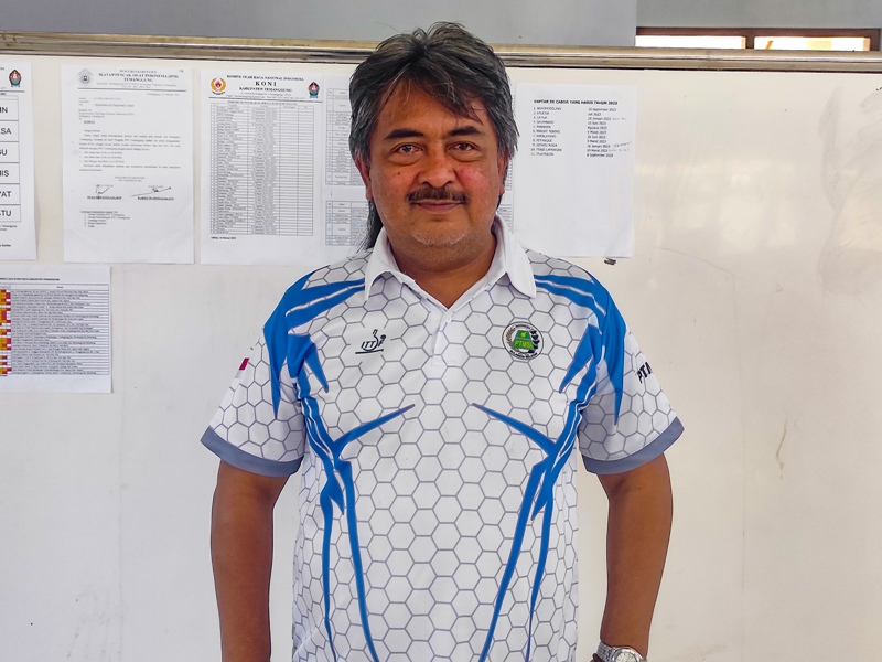 Ketum KONI Kabupaten Temanggung, Tomy Eko Kartika