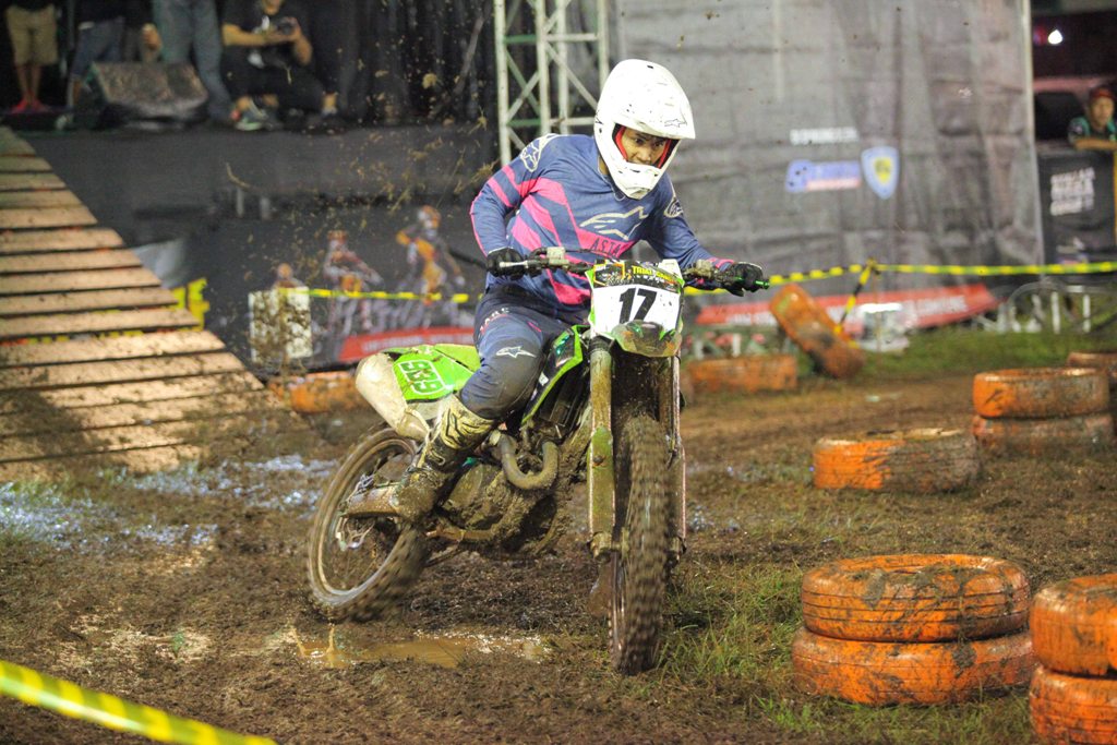 M Zulmi, salah satu crosser yang akan tampil di Trial Game Dirt 2023.