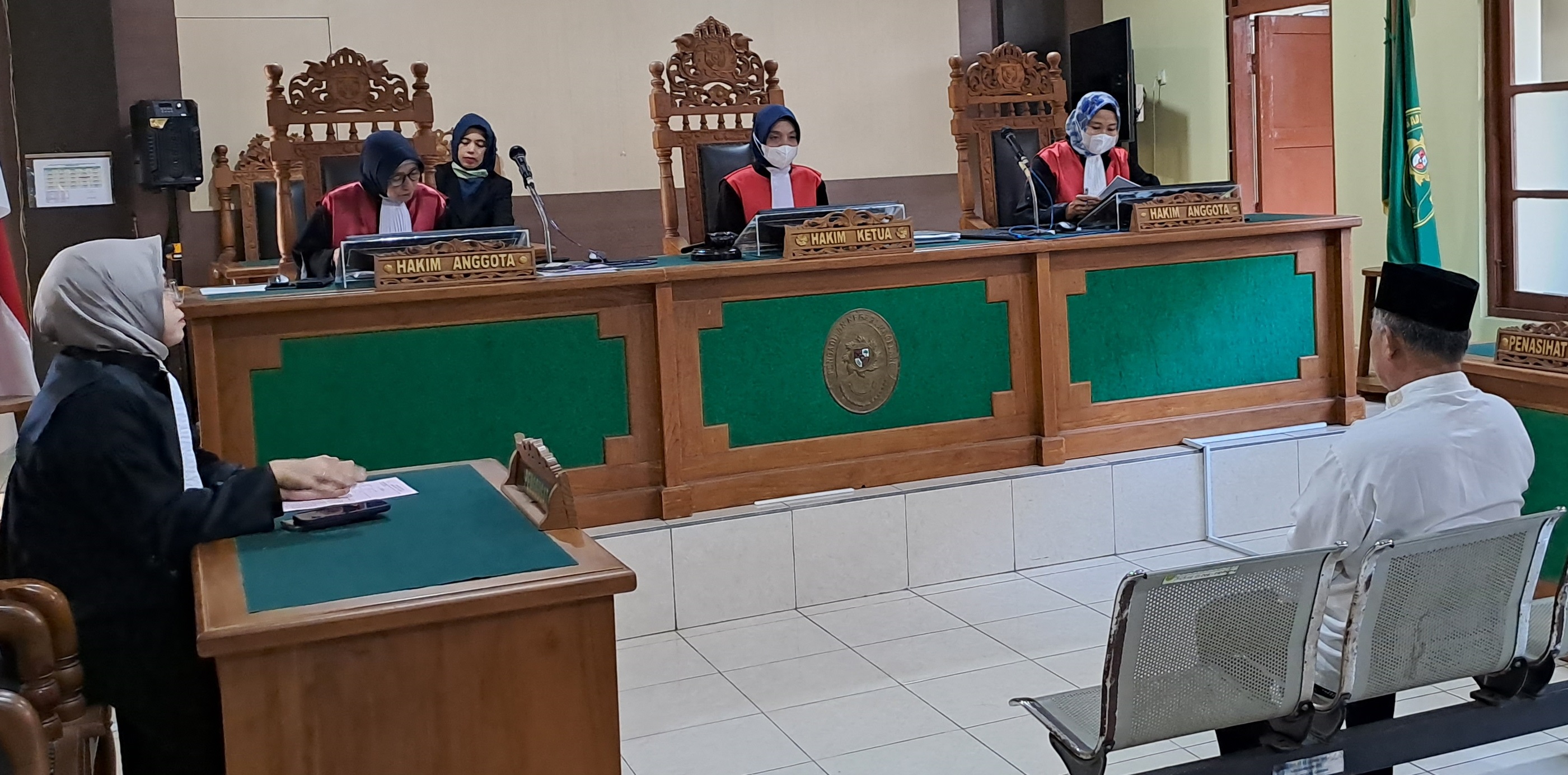 Sidang pencurian anjing berjenis Belgian Malinoisyang digelar di PN Magelang, Senin (21/8).