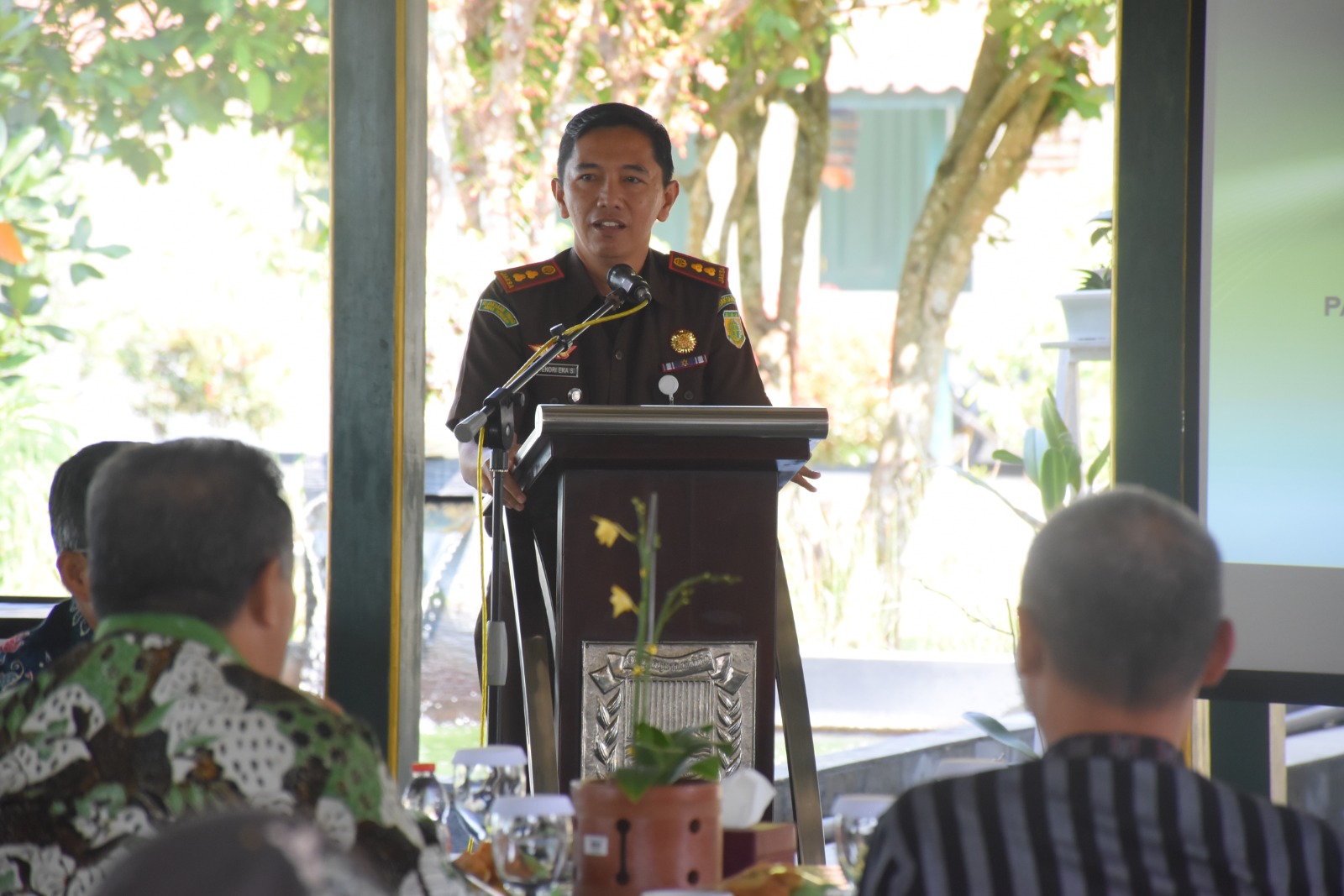 Kepala Kejaksaan Negeri Wonosobo Efendry Eka Saputra