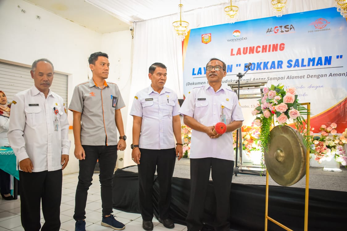 Disdukcapil Kabupaten Wonosobo bekerja sama dengan Kantor Pos meluncurkan program Dokkar Salman untuk memudahkan layanan dokumen