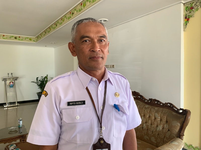 Kepala Badan Kepegawaian dan Pengembangan Sumber Daya Manusia (BKPSDM) Kabupaten Temanggung Ripto Susilo