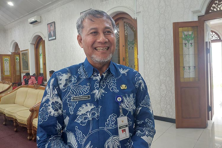 Penjabat Bupati Temanggung Hary Agung Prabowo