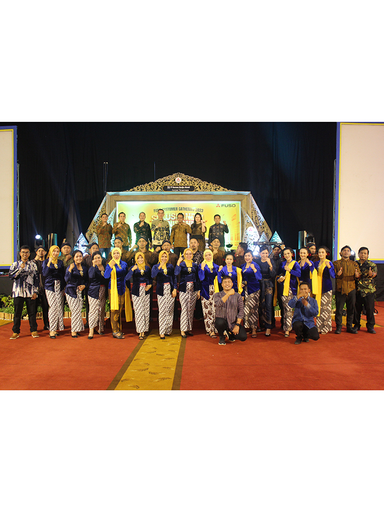 Fuso Customer Gathering 2023 di Magelang dan Kebumen yang digelar di Ballroom Grand Artos Hotel Magelang, Rabu (8/11/2023).