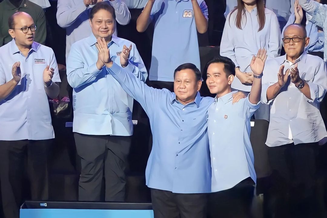 Retaknya Hubungan Jokowi-PDIP Buat Prabowo-Gibran Semakin Melesat di Pilpres 2024. Elektabilitas Prabowo Subianto-Gibran Rakabuming Raka semakin melesat di Pilpres 2024. (dok/ikl)