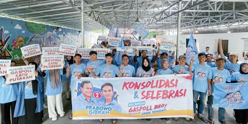 *Gerakan Gaspoll Bro Cerminan Dukungan untuk Prabowo-Gibran Merakyat*  Pasangan Prabowo Subianto-Gibran Rakabuming Raka merupakan pasangan yang peduli serta merakyat. Anggapan tersebut dibuktikan deng