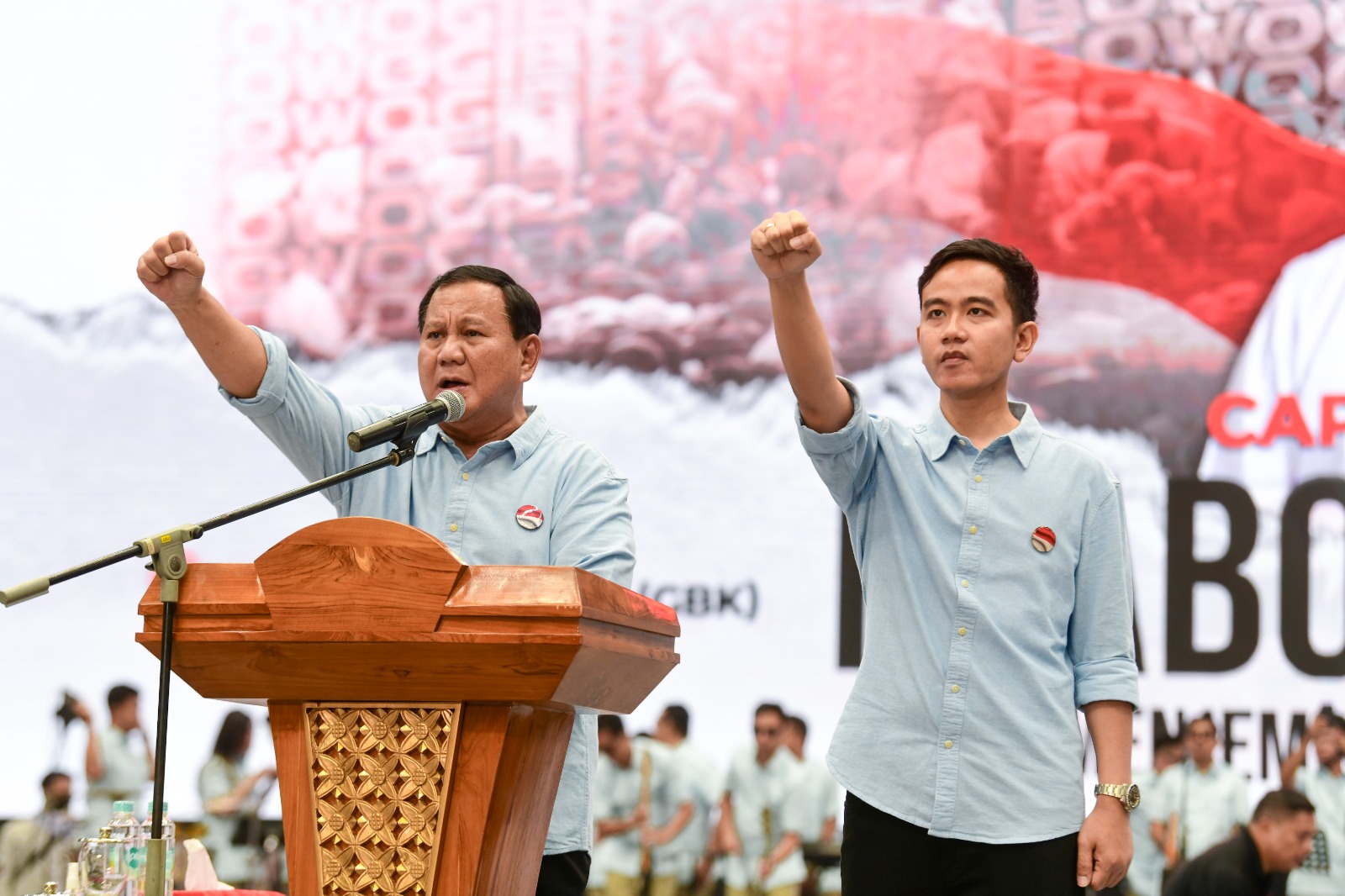 Tampil Tegas & Santai, Prabowo Semakin Jadi Magnet Suara Pasca Debat Perdana.