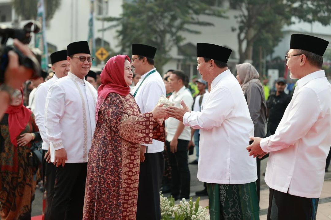 Prabowo Pemimpin yang Penuh Respek Terhadap Lawan Maupun Kawan. Calon Presiden (Capres) nomor urut 2 Prabowo Subianto tampil apik saat debat perdana Pilpres 2024. (dok/ikl)
