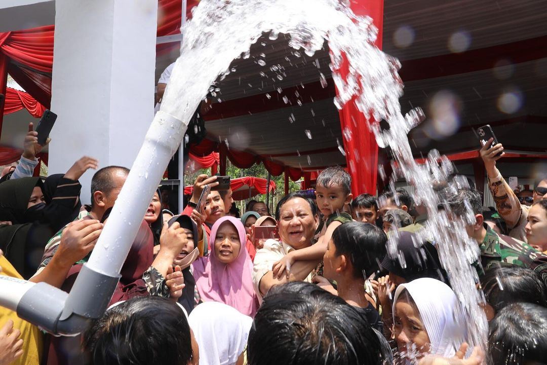 Prabowo-Gibran Sejalan dengan Rakyat, Pastikan Pembangunan Berkelanjutan Era Jokowi. (dok/ikl)
