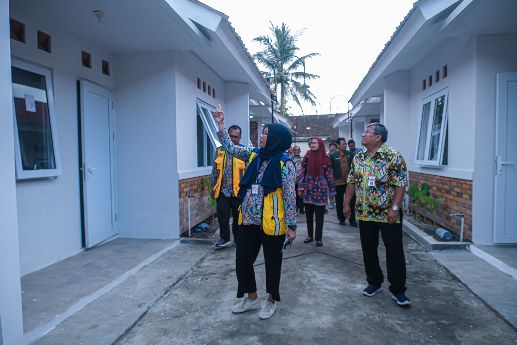 Kementerian Pekerjaan Umum dan Perumahan Rakyat (PUPR) menyerahkan Rusus Kedungsari ke Pemkot Magelang.