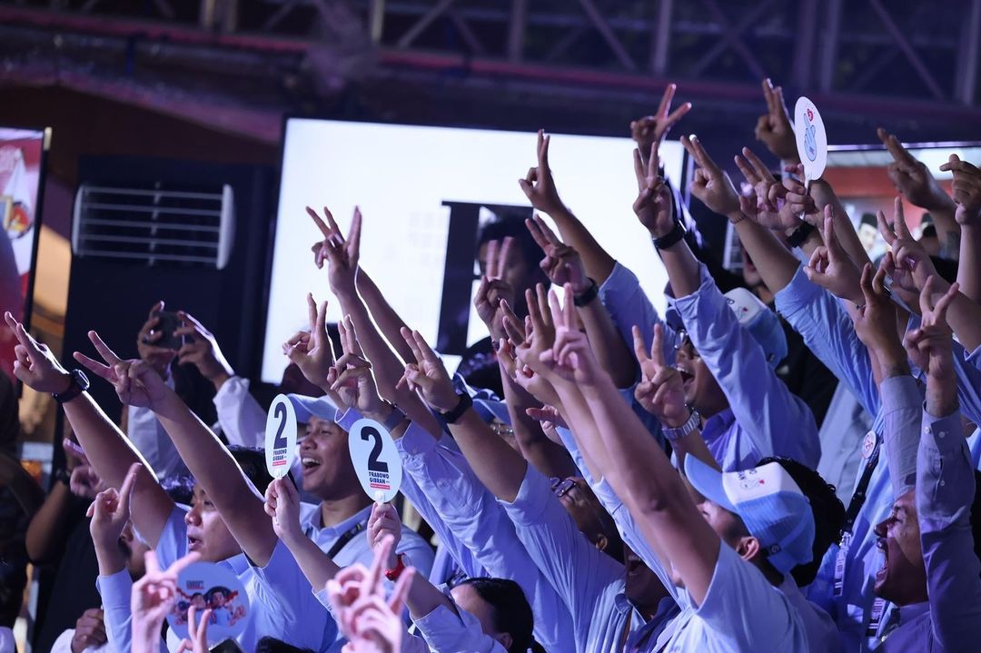 Dukungan Simpatisan PPP Menguatkan Prabowo-Gibran di Jateng. Capres-cawapres nomor urut 2, Prabowo Subianto-Gibran Rakabuming Raka semakin menguatkan pijakan di Jawa Tengah (Jateng).  (dok/ikl)