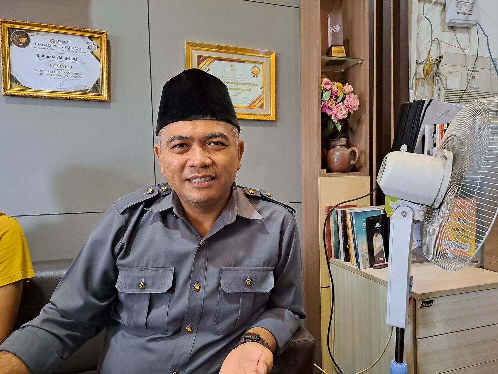 Ketua Bawaslu Kabupaten Magelang M Habib Sholeh