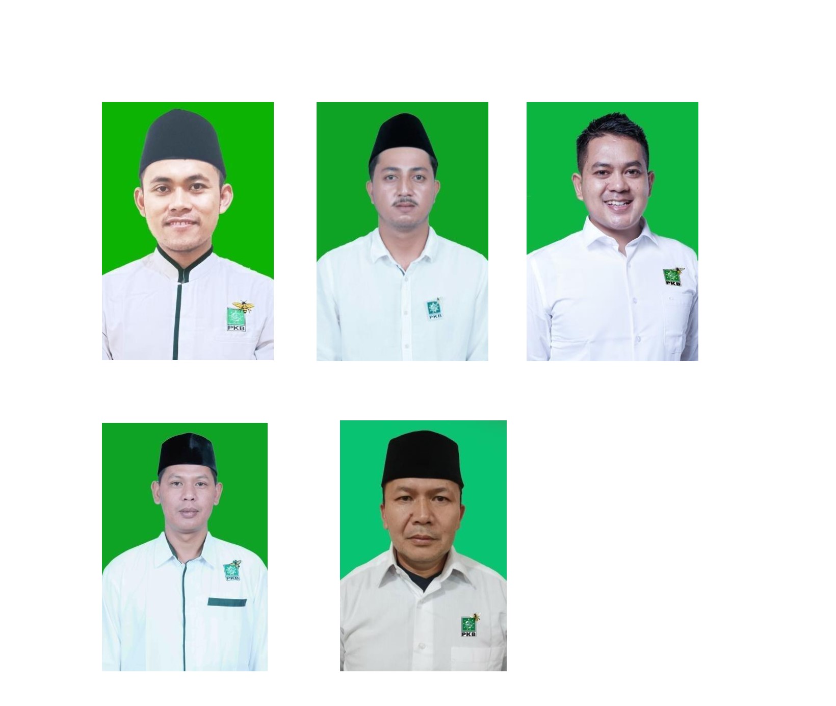 Wajah-wajah  baru caleg dari Partai Kebangkitan Bangsa yang akan mengisi kursi DPRD Kabupaten Wonosobo.