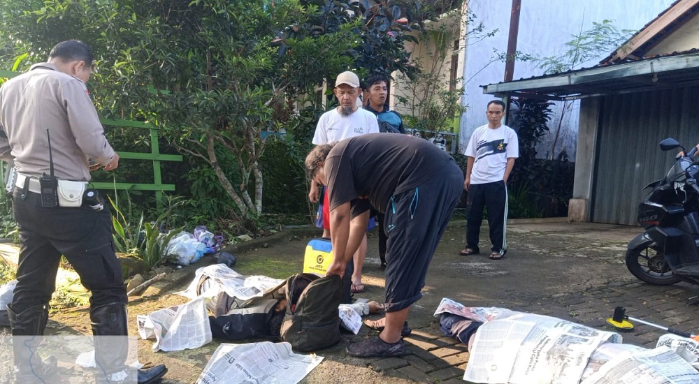 Dua korban tewas kecelakaan di Jalan Mr Wuryanto, Tikungan Pengkol, Kelurahan Mangunsari Kecamatan Gunungpati, Kota Semarang, Kamis (29/2/2023) sekitar pukul 05.30.