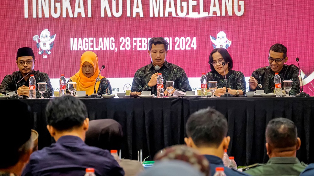 KPU Kota Magelang menyelenggarakan rapat pleno terbuka rekapitulasi hasil penghitungan perolehan suara Pemilu 2024 di Atria Hotel Magelang, Rabu (28/2/2024) lalu.