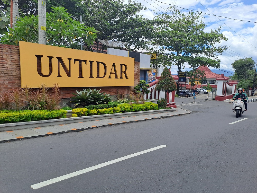 Kampus Universitas Tidar di Tuguran, Magelang Utara, Kota Magelang.