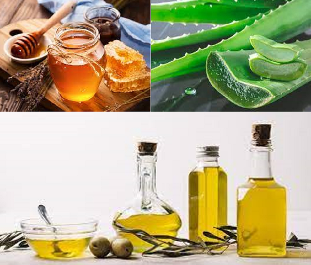 Atasi Kebotakan dan Rambut Uban dengan Masker Minyak Zaitun, Lidah Buaya, dan Madu, Rambut Kembali Tumbuh Lebat dan Hitam