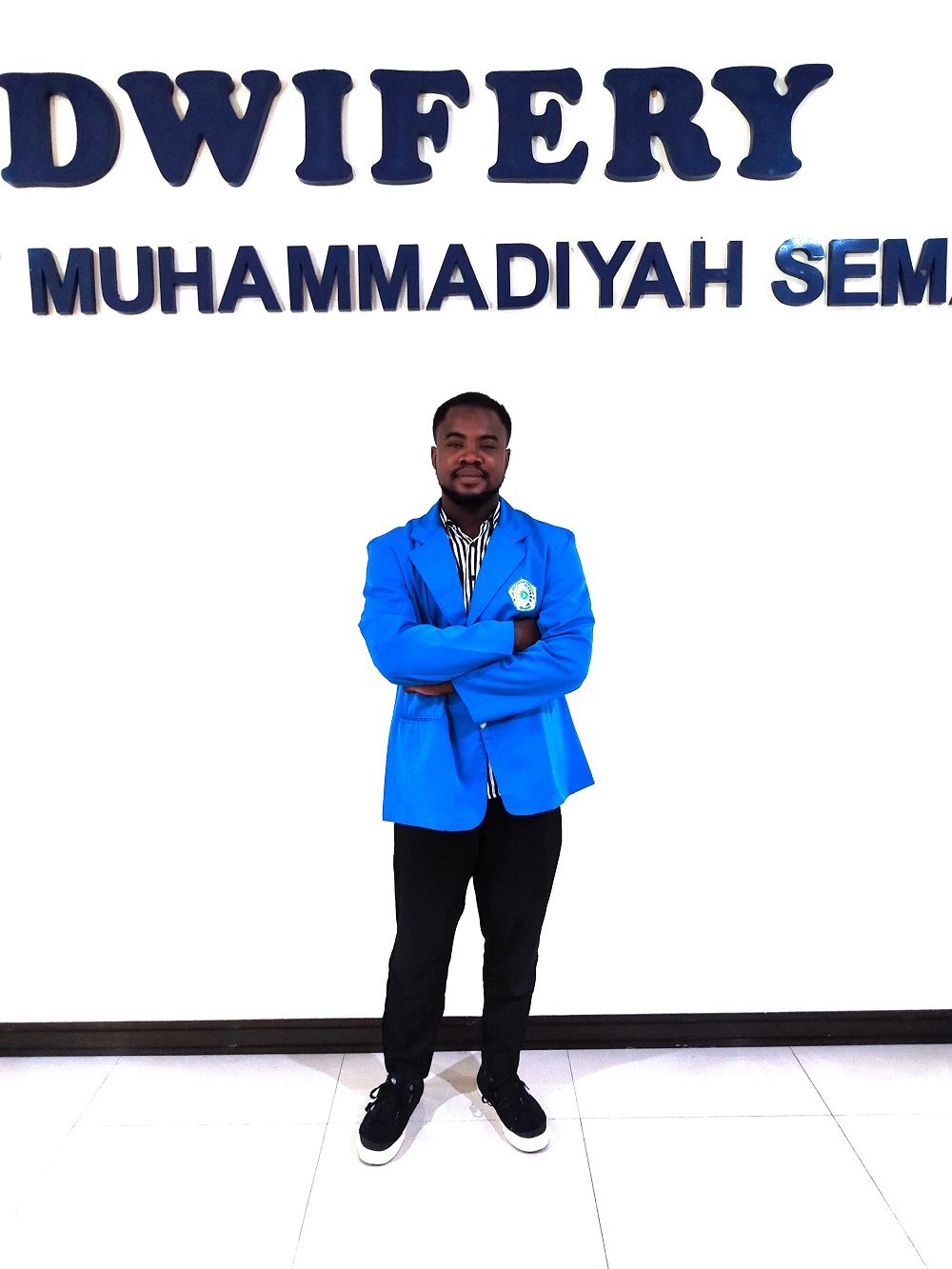 Abdul Aziz Agbo, Mahasiswa Universitas Muhammadiyah Semarang (Unimus) asal Ghana, Afrika Barat