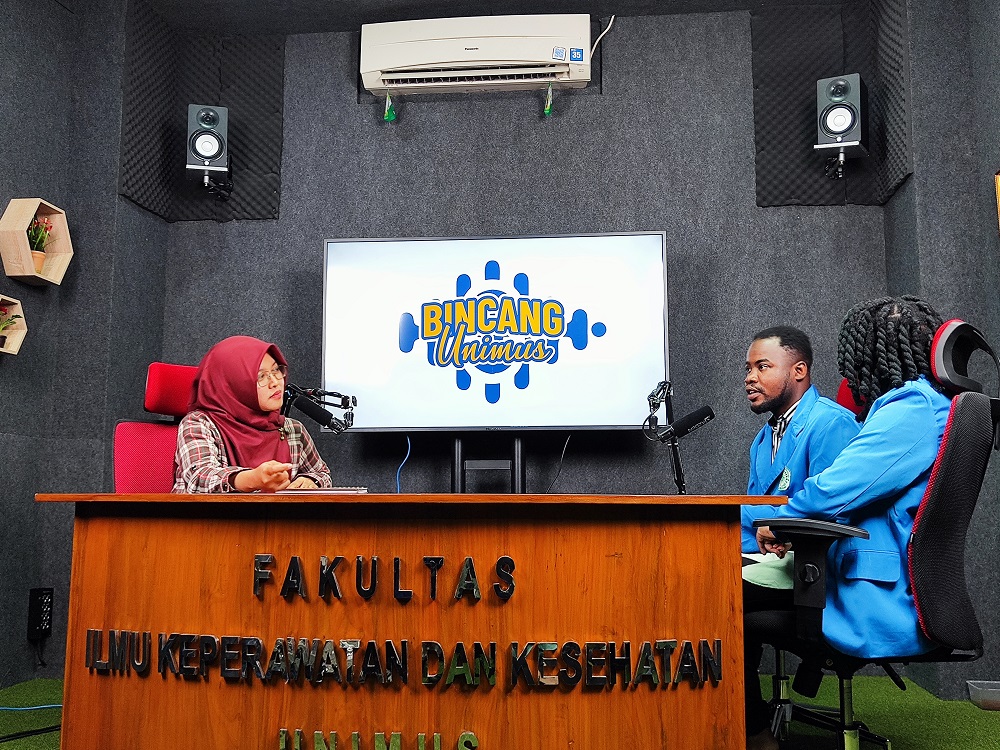 Abdul Aziz Agbo jalani podcast di Universitas Muhammadiyah Semarang (Unimus) berbagi kisah jalani Ramadan di Semarang