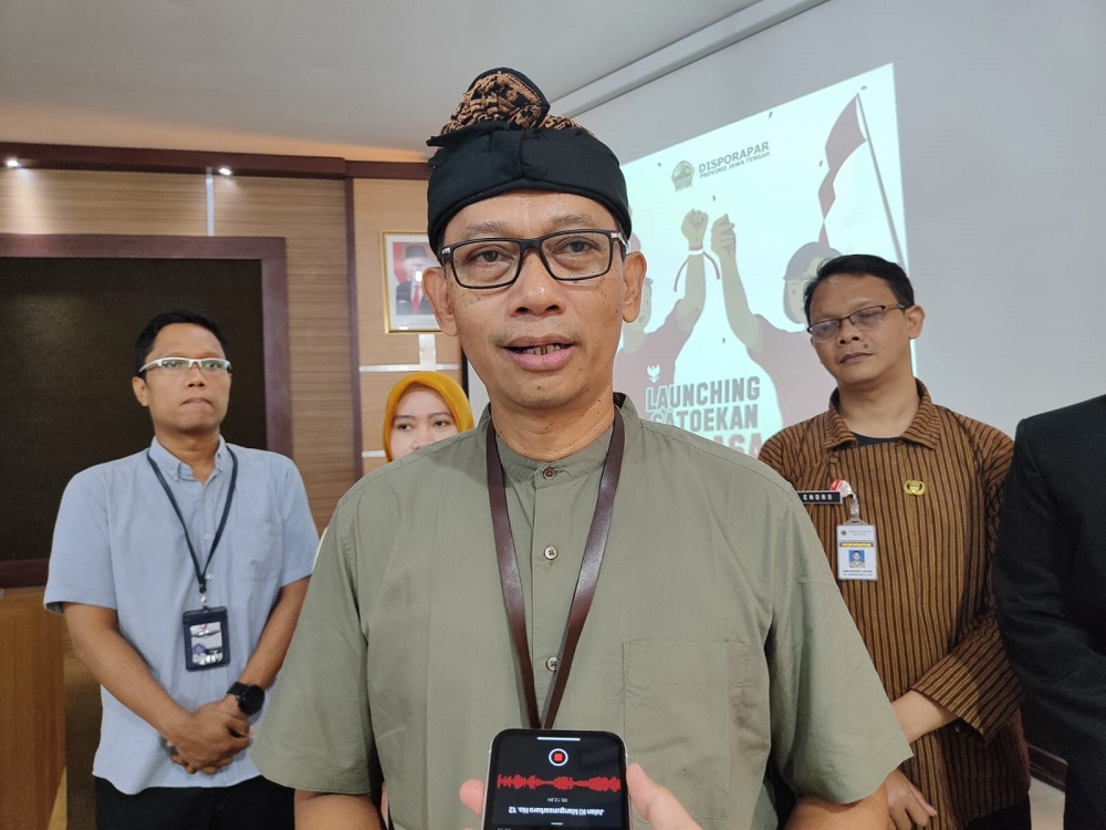 Kepala Disporapar Jateng Agung Hariyadi