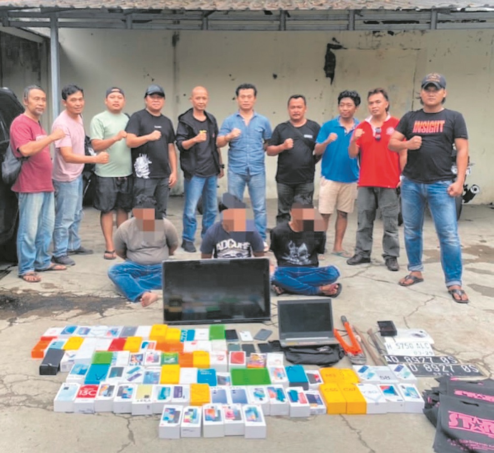 Satuan Reskrim Polres Kendal berhasil meringkus kawanan pencuri yang membobol konter HP di Boja.