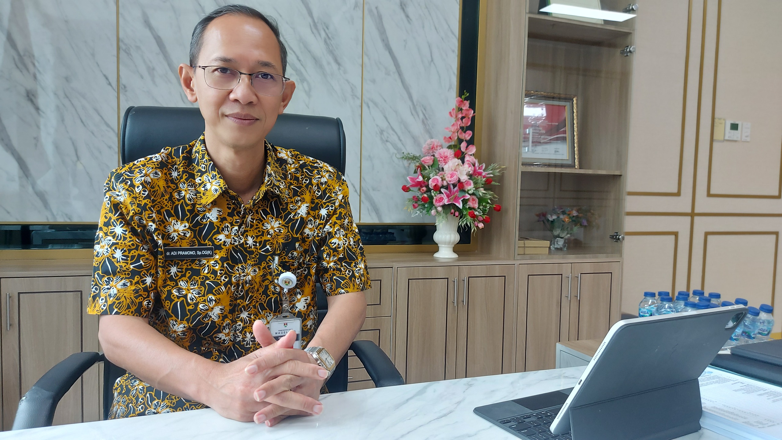 Direktur RSUD Tidar Kota Magelang dr Adi Pramono, Sp.OG (K)