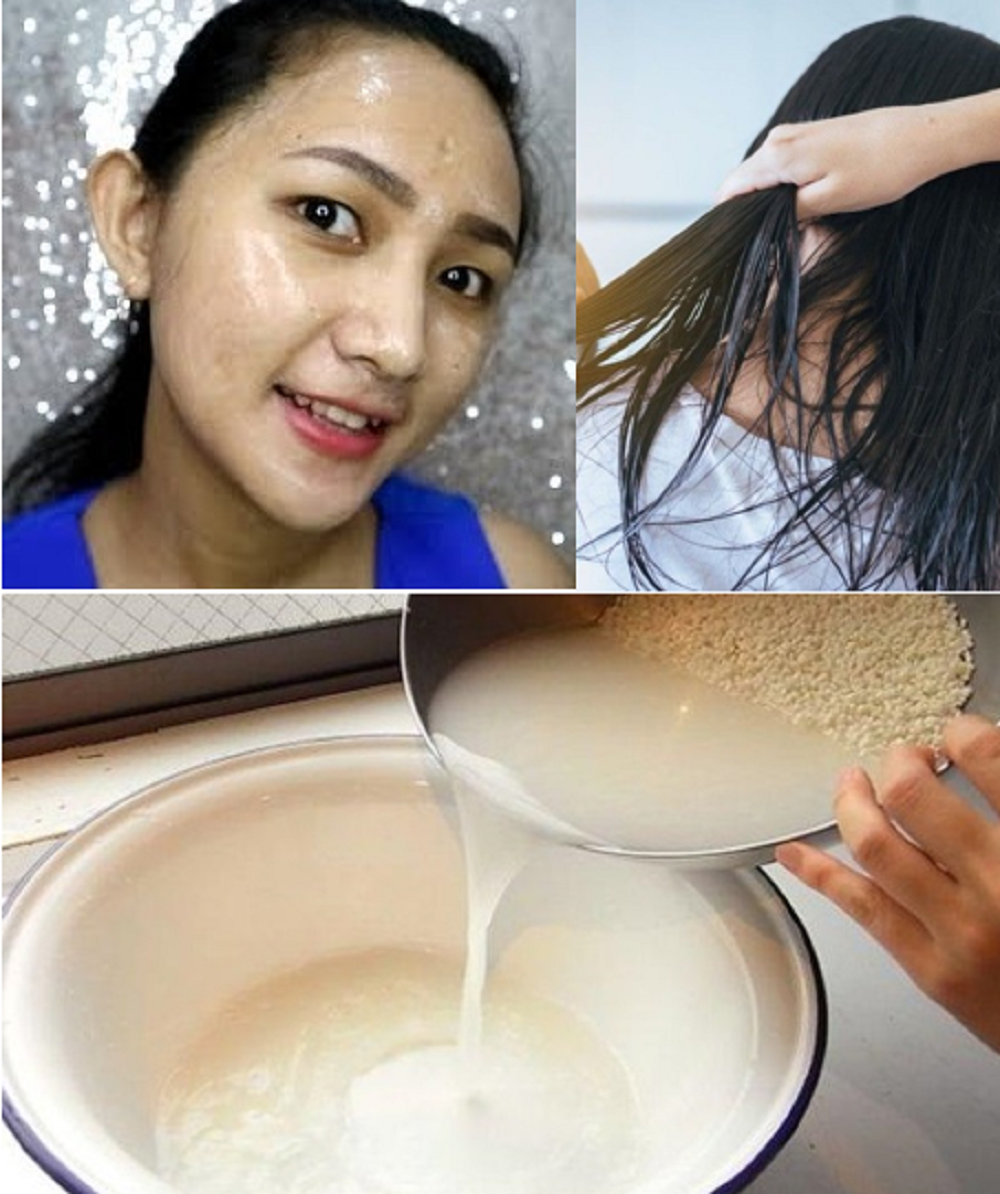 Air cucian beras bisa untuk perawatan kulit, perawatan rambut agar menjadi lebih kuat dan indah, untuk kesehatan pencernaan, bahkan untuk kesehatan mata.