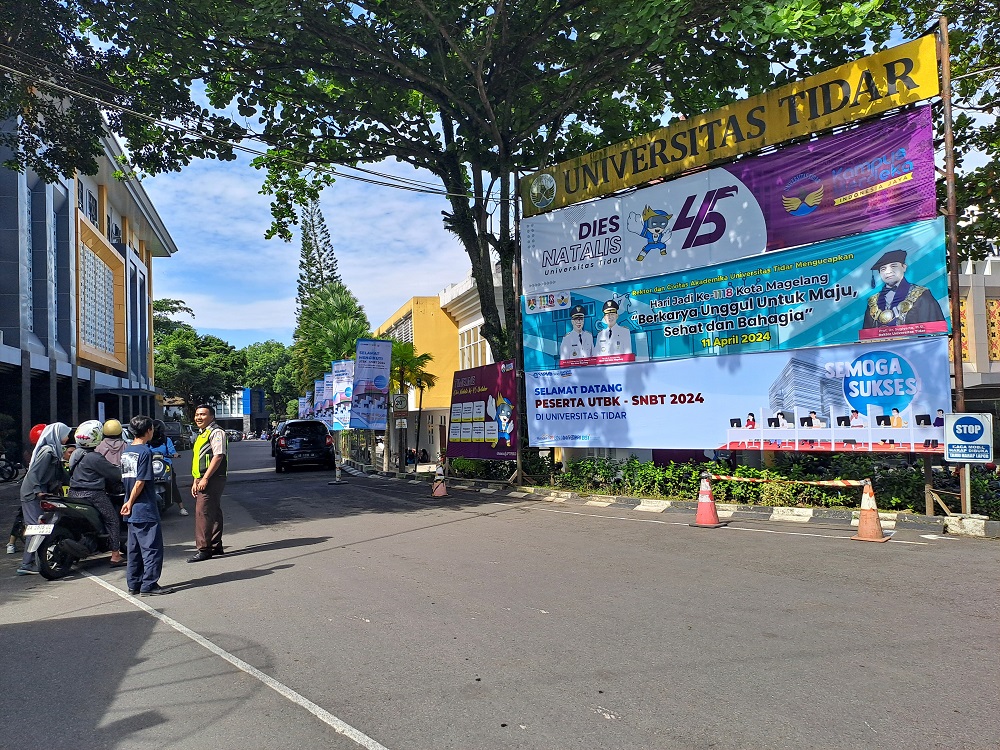 Kampus Untidar Magelang siap menggelar Ujian Tulis Berbasis Komputer (UTBK) mulai 30 April.