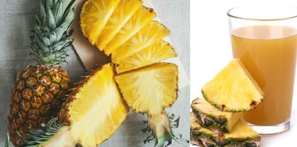 Bonggol nanas mengandung enzim bromelain yang membantu melawan penyakit kronis hingga peradangan. Bonggol nanas bisa dibuat jus yang menyehatkan.