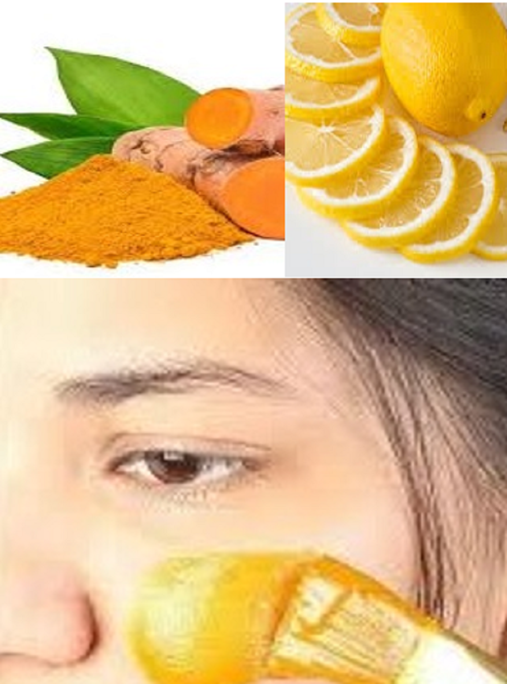 Kunyit juga bisa diracik menjadi masker wajah karena kandungan kurkumin di dalamnya memiliki kandungan sifat anti inflamasi dan juga antioksidan.