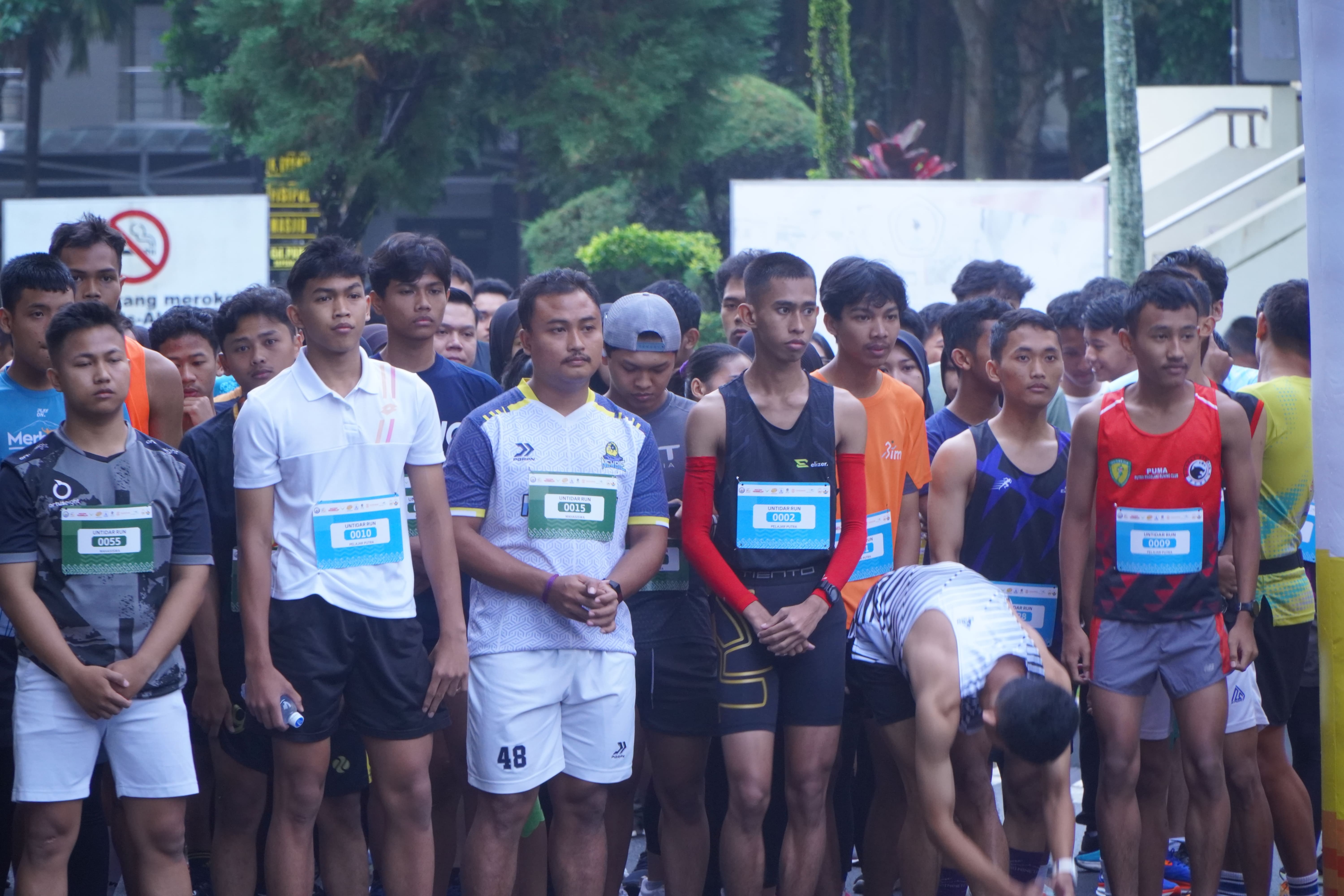 Pelari bersiap dalam ajang Untidar Run 5K yang diadakan Sabtu (25/5/2024) kemarin.