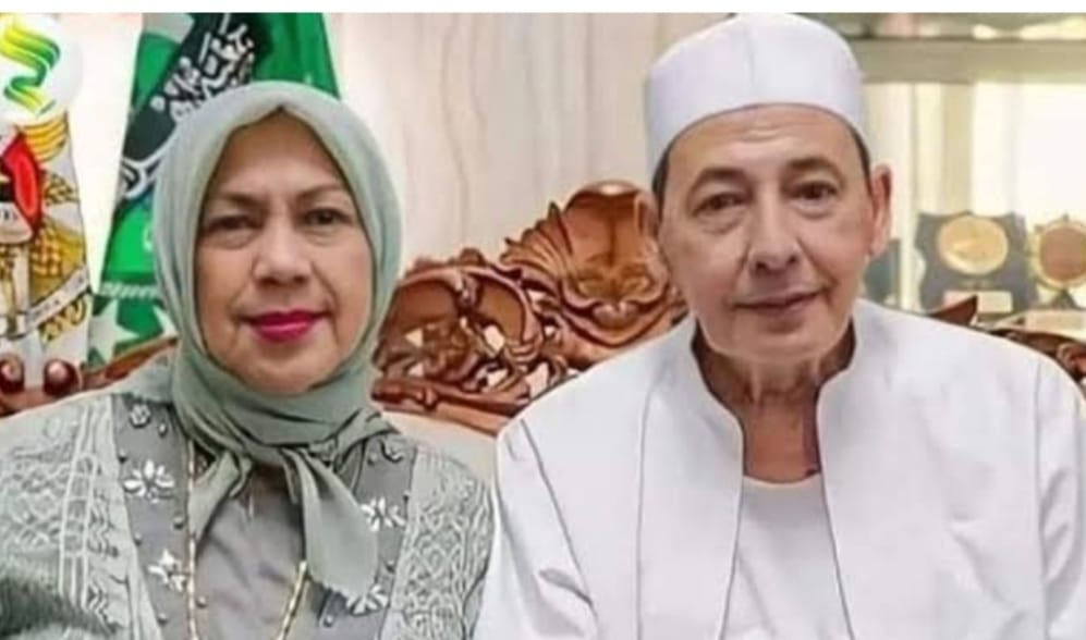 Almarhumah Syarifah Salma binti Hasyim bin Yahya, istri  Habib Luthfi bin Ali bin Yahya semasa masih hidup. Almarhumah akan dimakamkan di  TPU Sapuro Kota Pekalongan, Rabu (29/5/2024) ba